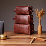 Leather Dopp Kit by Hardiston - premium Dopp Kits