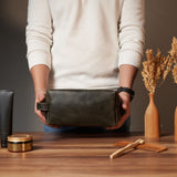 Leather Dopp Kit by Hardiston - premium Dopp Kits