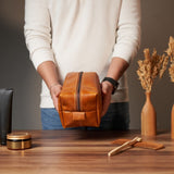 Leather Dopp Kit by Hardiston - premium Dopp Kits