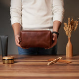 Leather Dopp Kit by Hardiston - premium Dopp Kits