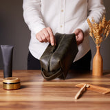 Leather Dopp Kit by Hardiston - premium Dopp Kits