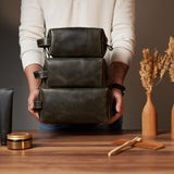 Leather Dopp Kit by Hardiston - premium Dopp Kits