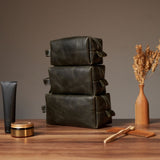 Leather Dopp Kit by Hardiston - premium Dopp Kits