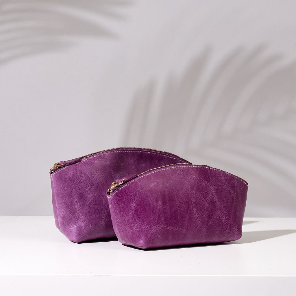 Leather MakeUp Bag by Hardiston - premium Make Up Bags