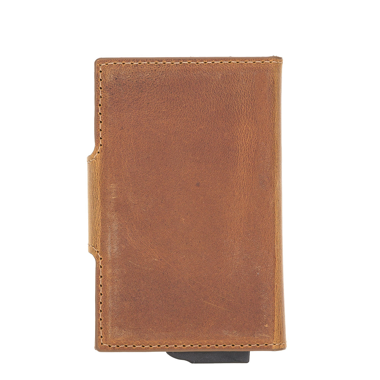 Premium RFID Blocking Leather Card Holder with Pop - Up Feature by Hardiston - premium Card Holders