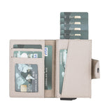 Premium RFID Blocking Leather Card Holder with Pop - Up Feature by Hardiston - premium Card Holders