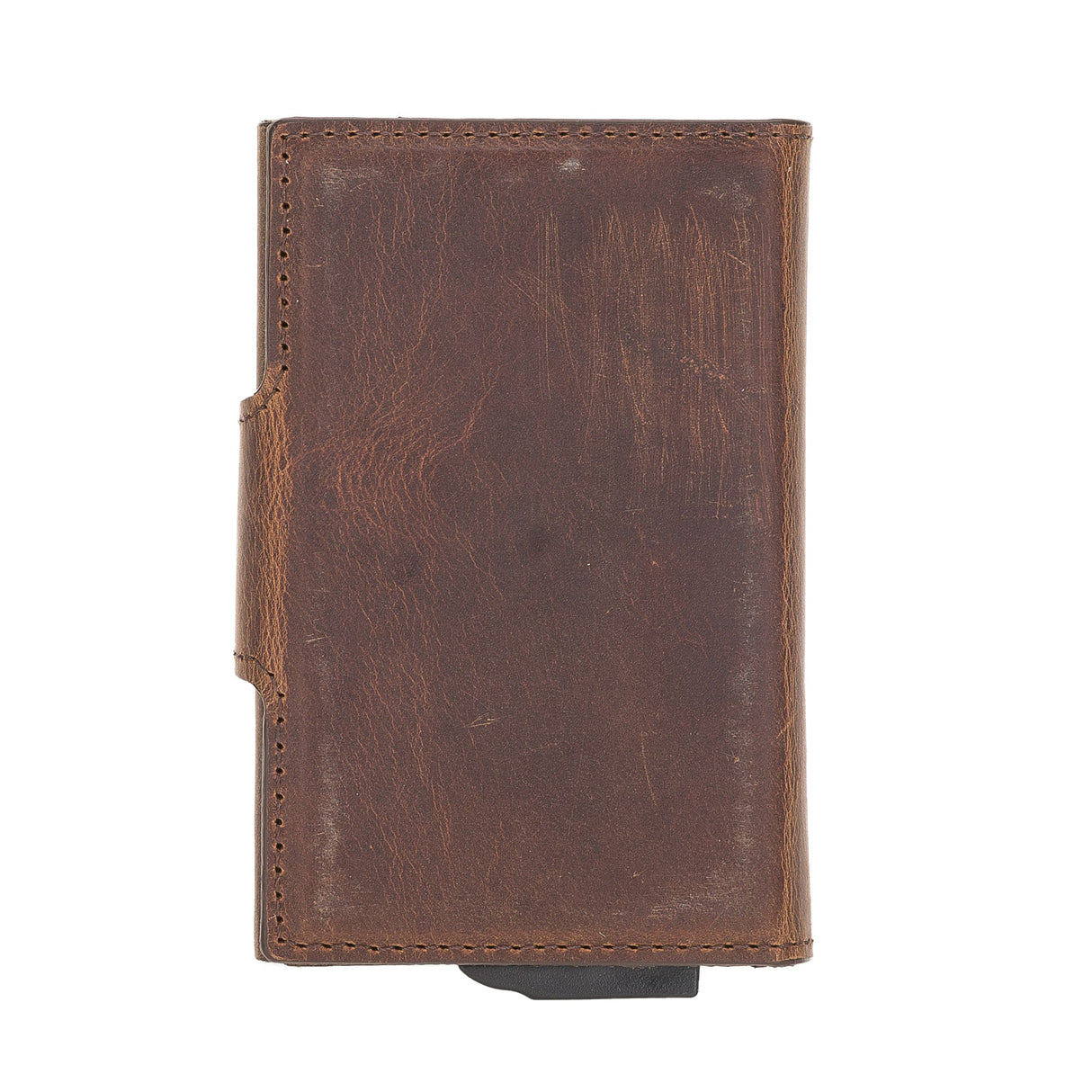 Premium RFID Blocking Leather Card Holder with Pop - Up Feature by Hardiston - premium Card Holders