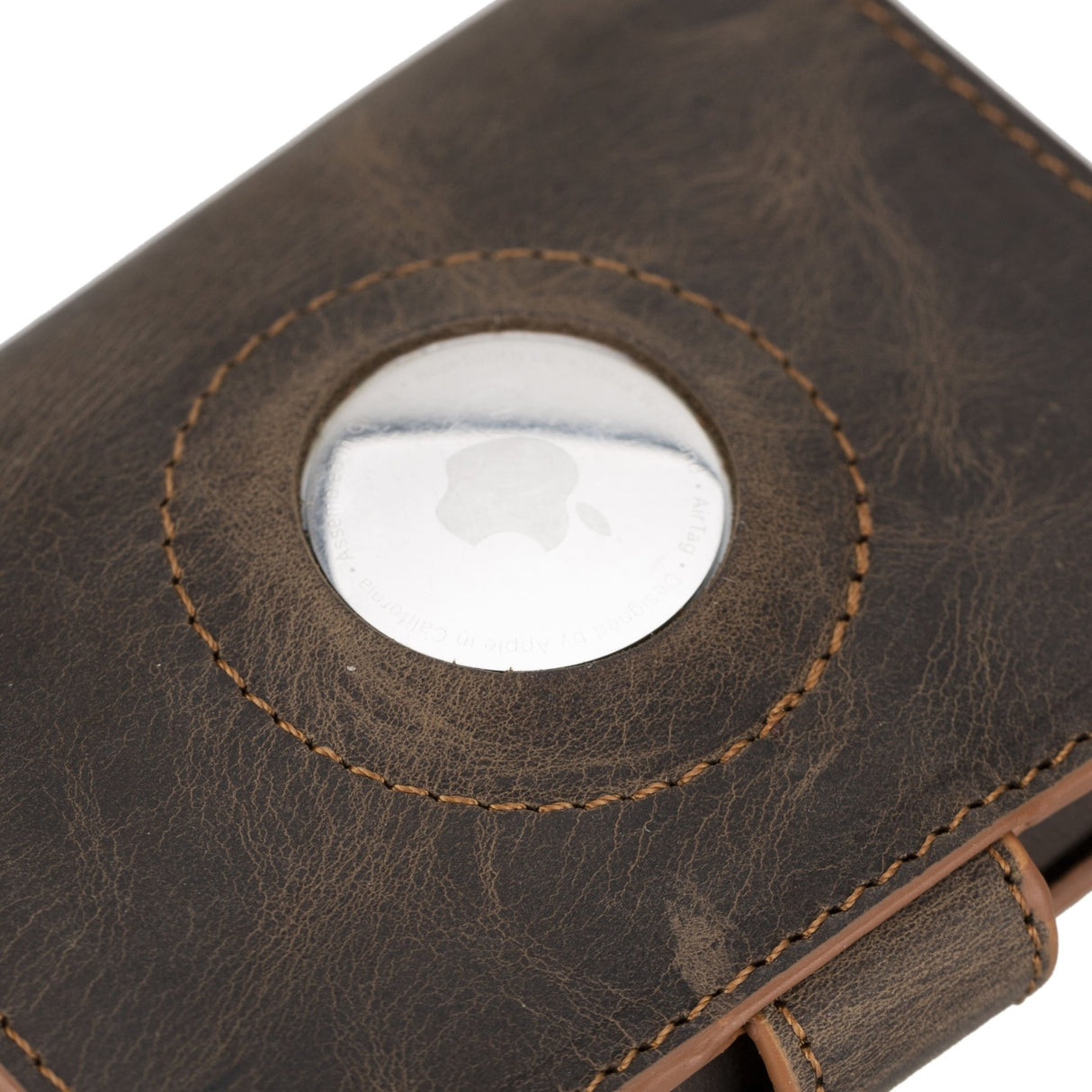 Premium RFID Blocking Leather Pop - Up AirTag Card Holder and Wallet by Hardiston - premium Card Holders