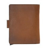 Premium RFID Blocking Leather Pop - Up AirTag Card Holder and Wallet by Hardiston - premium Card Holders