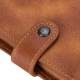 Premium RFID Blocking Leather Pop - Up AirTag Card Holder and Wallet by Hardiston - premium Card Holders