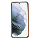 Samsung Galaxy S22 Plus Snap - on Full Cover Leather Case with Credit Card Slots by Hardiston - premium Samsung S - 22 Cases