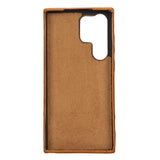 Samsung Galaxy S23 Ultra Snap - on Full Cover Leather Case with Credit Card Slots by Hardiston - premium Samsung S - 23 Cases