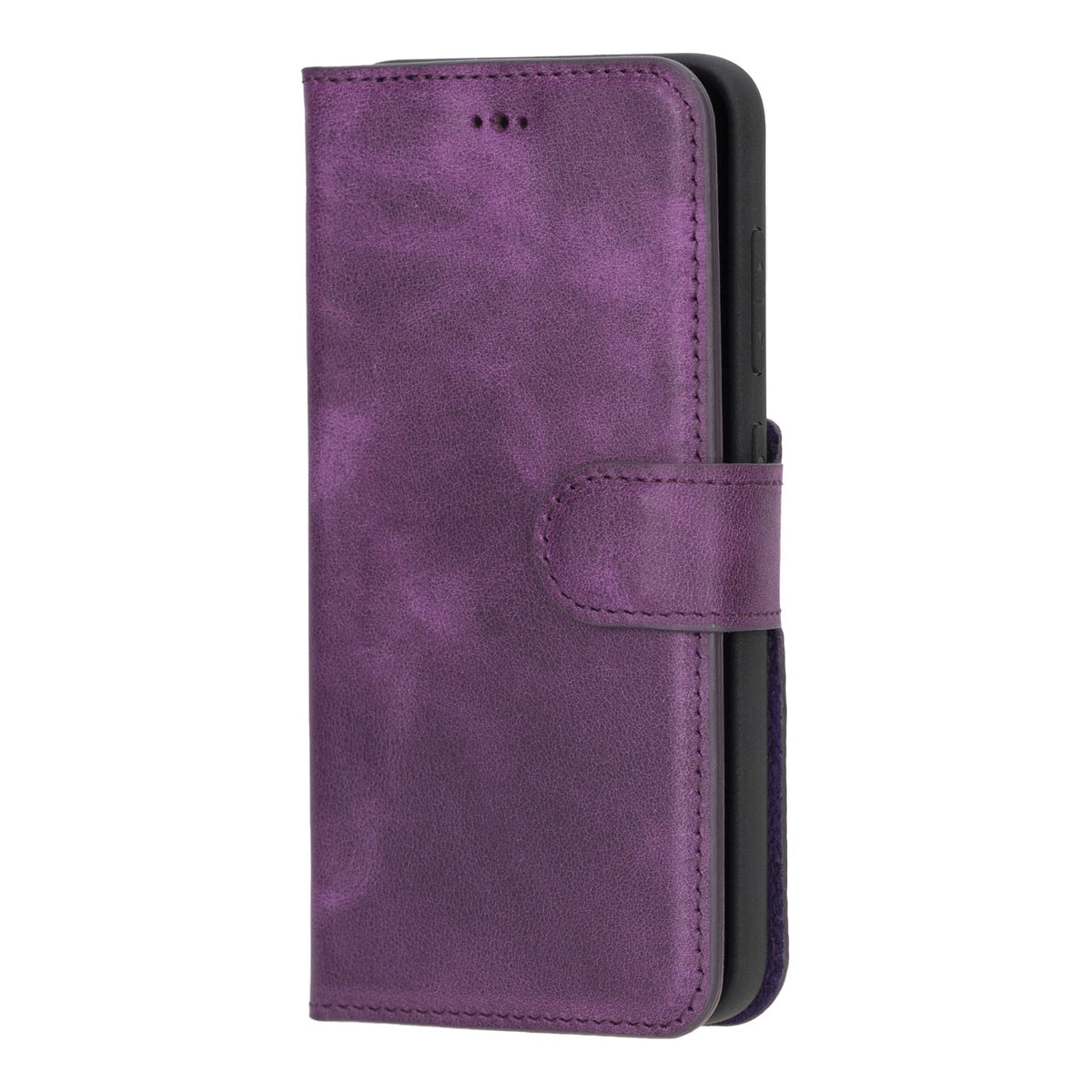 Samsung Galaxy S24 Magnetic Detachable Leather Wallet Case by Hardiston - premium Samsung S - 24 Cases