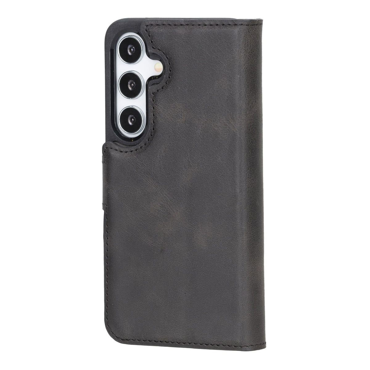 Samsung Galaxy S24 Magnetic Detachable Leather Wallet Case by Hardiston - premium Samsung S - 24 Cases