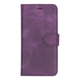 Samsung Galaxy S24 Magnetic Detachable Leather Wallet Case by Hardiston - premium Samsung S - 24 Cases