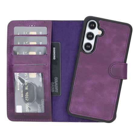 Samsung Galaxy S24 Plus Leather Wallet Case by Hardiston - premium Samsung S - 24 Cases