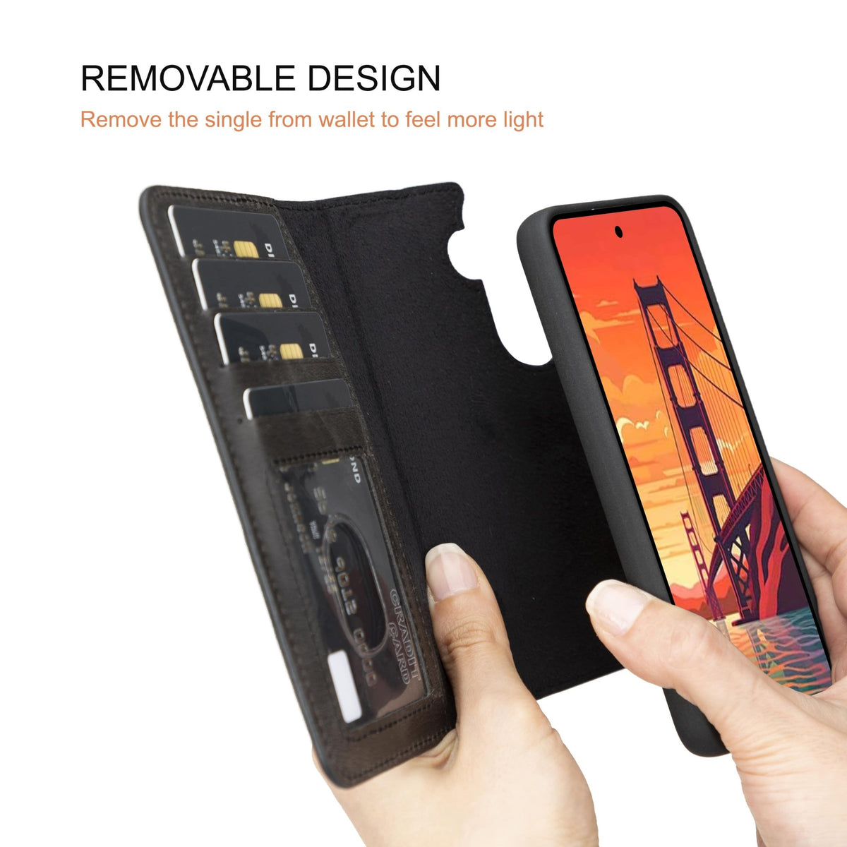 Samsung Galaxy S24 Plus Leather Wallet Case by Hardiston - premium Samsung S - 24 Cases