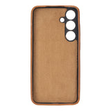 Samsung Galaxy S24 Plus Snap - on Full Cover Leather Case with Credit Card Slots by Hardiston - premium Samsung S - 24 Cases