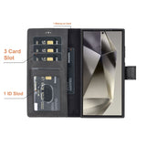 Samsung Galaxy S24 Ultra Leather Wallet Case by Hardiston - premium Samsung S - 24 Cases