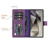 Samsung Galaxy S24 Ultra Leather Wallet Case by Hardiston - premium Samsung S - 24 Cases