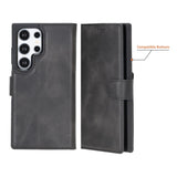 Samsung Galaxy S24 Ultra Leather Wallet Case by Hardiston - premium Samsung S - 24 Cases