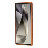 Samsung Galaxy S24 Ultra Snap - on Full Cover Leather Case with Credit Card Slots by Hardiston - premium Samsung S - 24 Cases