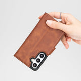 Samsung Galaxy S25 Plus Leather Wallet Case by Hardiston - premium Samsung S - 25 Cases