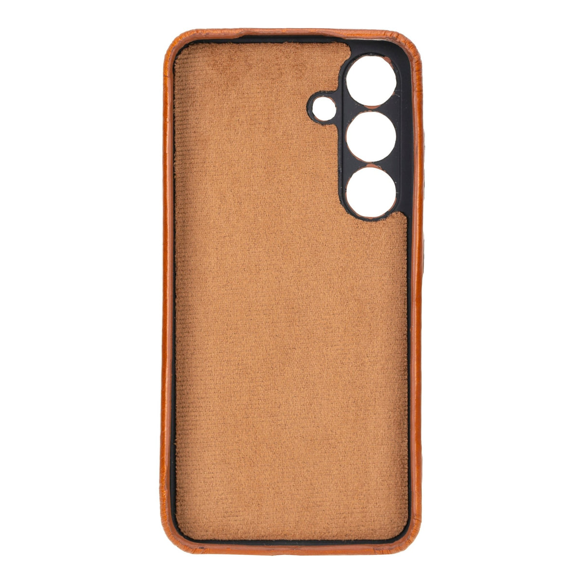 Samsung Galaxy S25 Snap - on Full Cover Leather Case with Credit Card Slots by Hardiston - premium Samsung S - 25 Cases