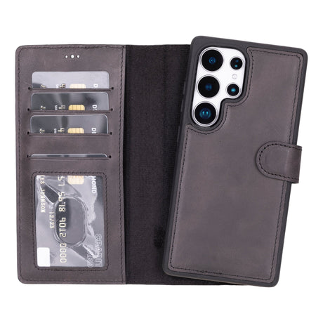 Samsung Galaxy S25 Ultra Leather Wallet Case by Hardiston - premium mws_apo_generated