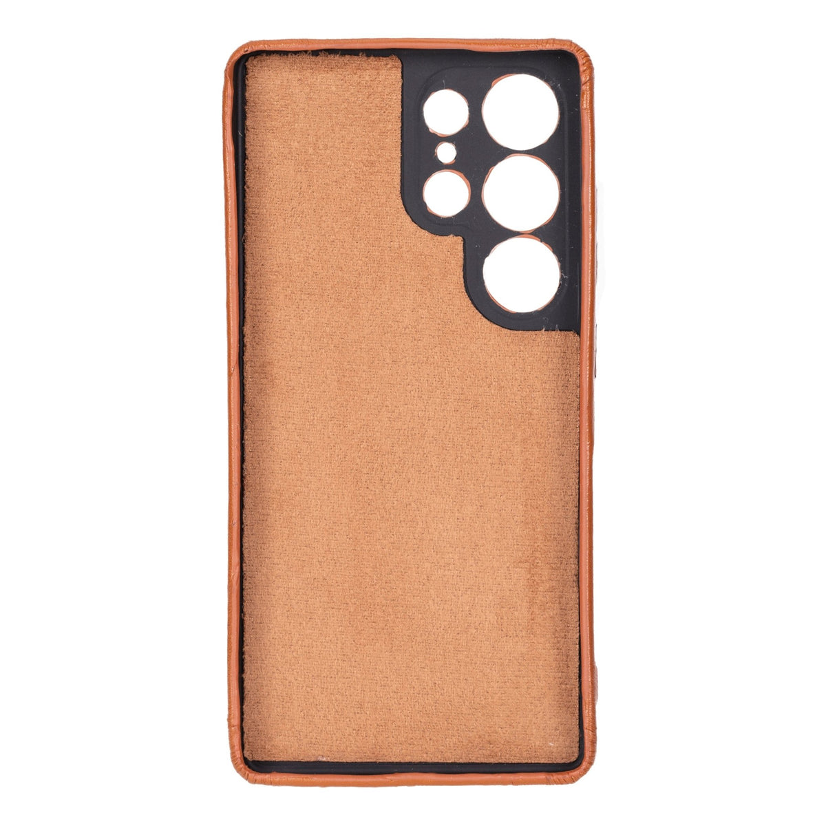 Samsung Galaxy S25 Ultra Snap - on Full Cover Leather Case with Credit Card Slots by Hardiston - premium Samsung S - 25 Cases
