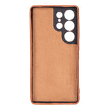 Samsung Galaxy S25 Ultra Snap - on Full Cover Leather Case with Credit Card Slots by Hardiston - premium Samsung S - 25 Cases
