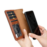 Samsung Galaxy S26 Plus Magnetic Detachable Leather Wallet Case by Hardiston - premium Samsung S - 26 Cases