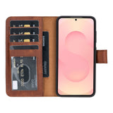 Samsung Galaxy S26 Plus Magnetic Detachable Leather Wallet Case by Hardiston - premium Samsung S - 26 Cases