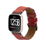 Stitch End Leather Band for Fitbit Watch by Hardiston - premium Watch Bands - Fitbit