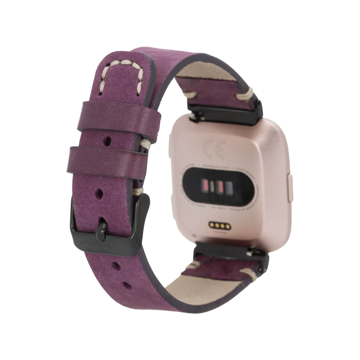 Stitch End Leather Band for Fitbit Watch by Hardiston - premium Watch Bands - Fitbit