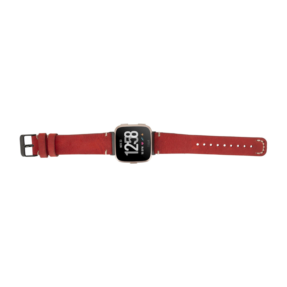 Stitch End Leather Band for Fitbit Watch by Hardiston - premium Watch Bands - Fitbit