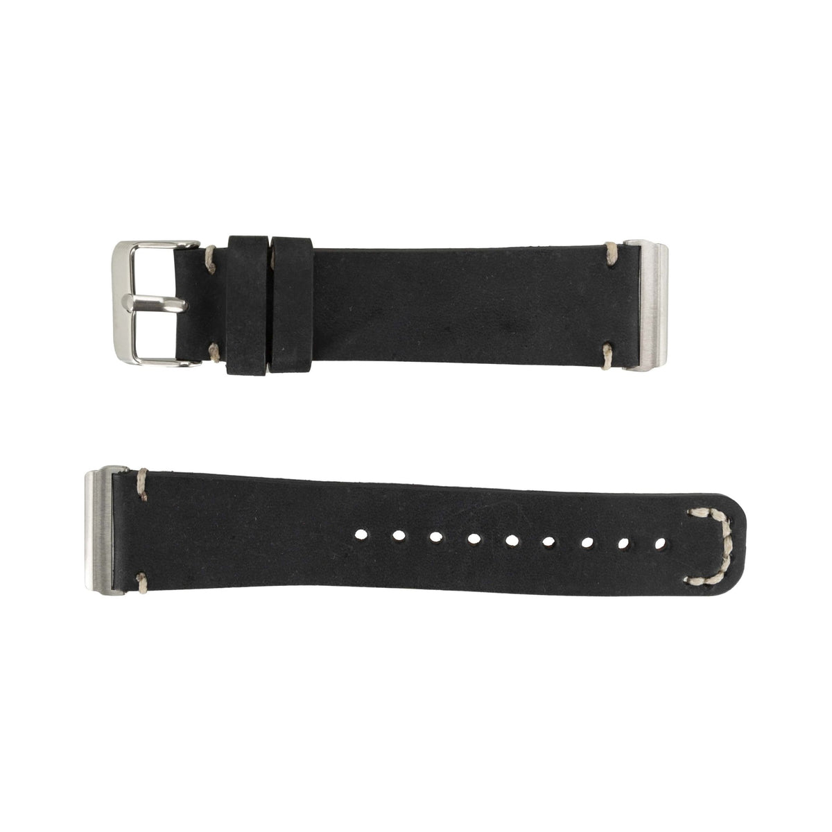Stitch End Leather Band for Fitbit Watch by Hardiston - premium Watch Bands - Fitbit