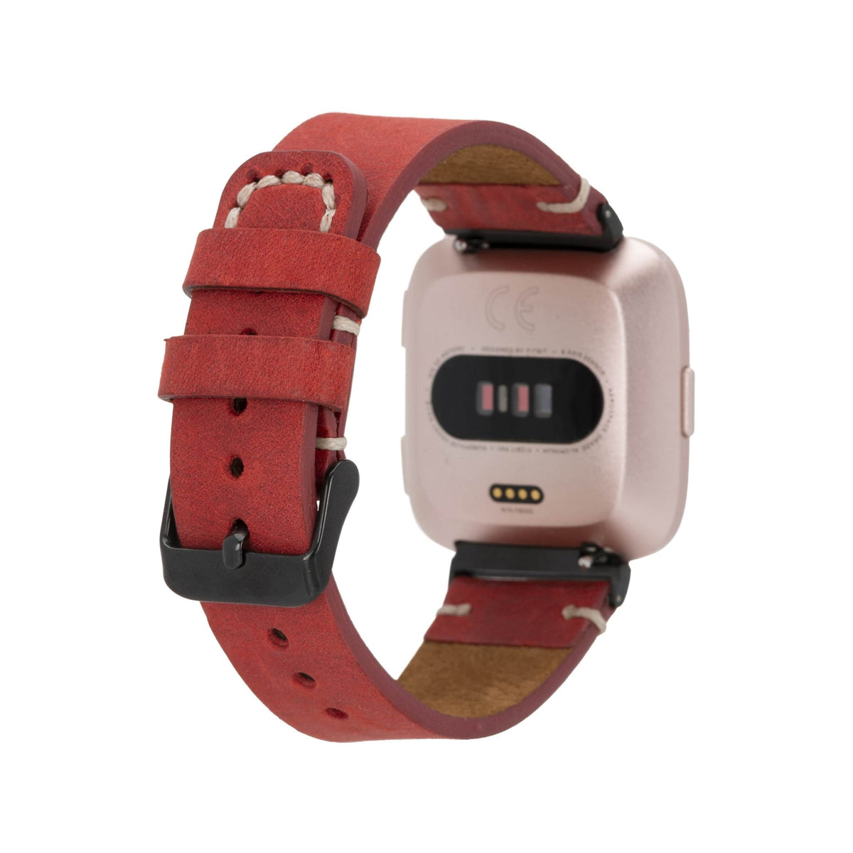 Stitch End Leather Band for Fitbit Watch by Hardiston - premium Watch Bands - Fitbit