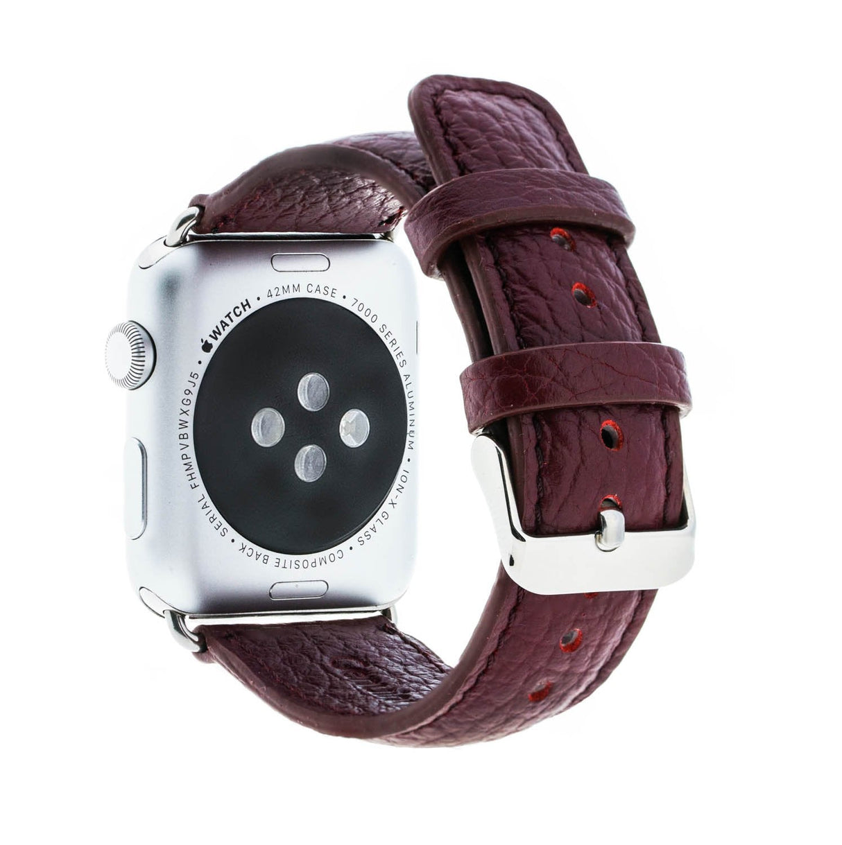 Active Pebbled Leather Apple Watch Band by Hardiston - premium Watch Bands - Apple