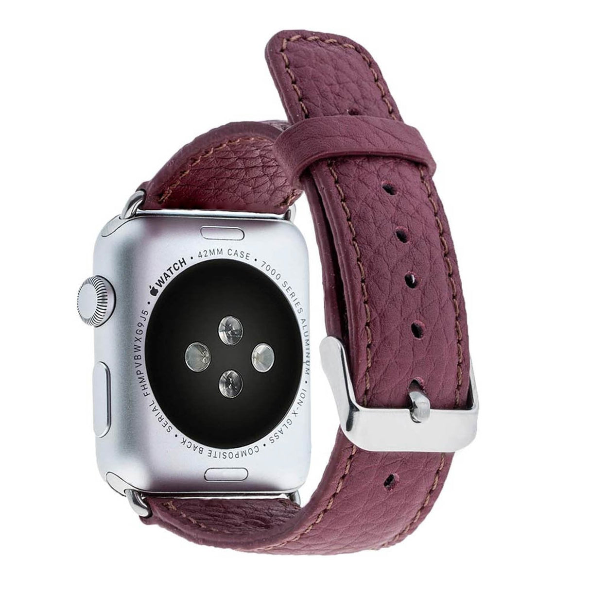 Active Pebbled Leather Apple Watch Band by Hardiston - premium Watch Bands - Apple