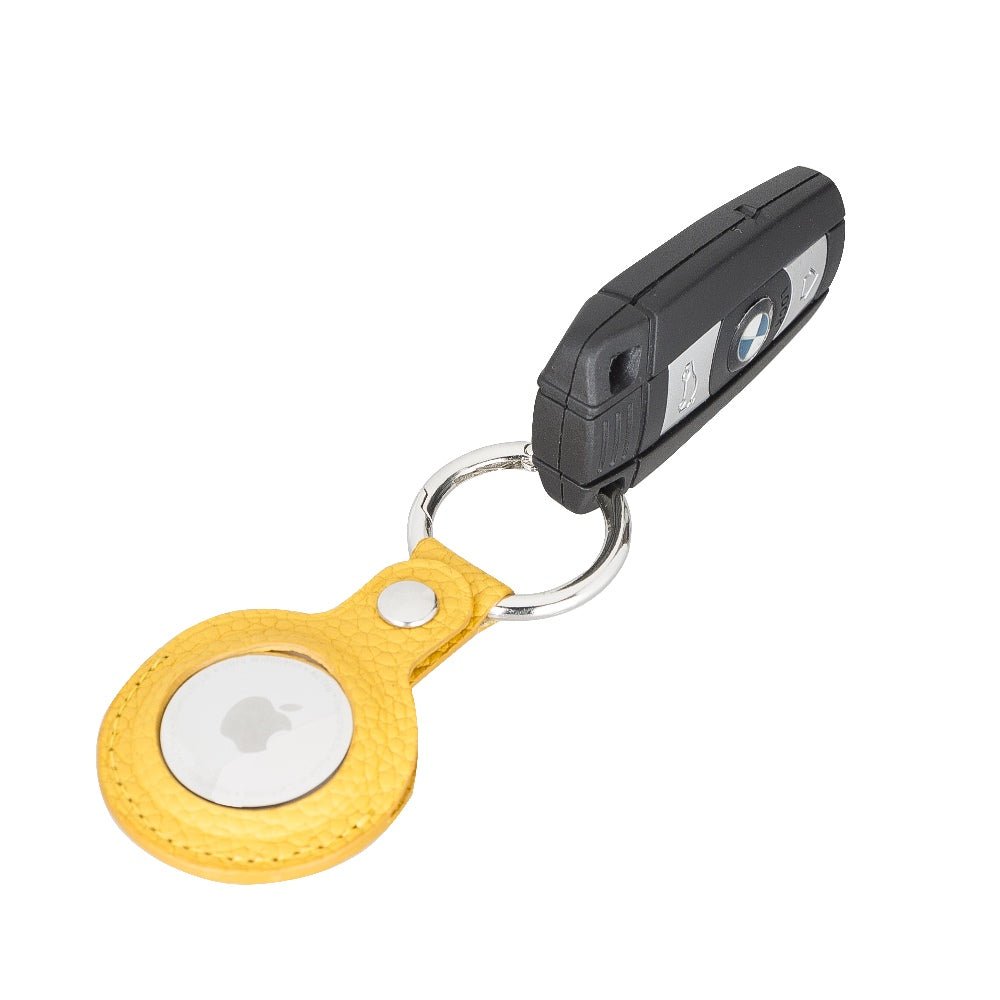 AirTag Leather Case with Key Ring by Hardiston - premium AirTag Holders