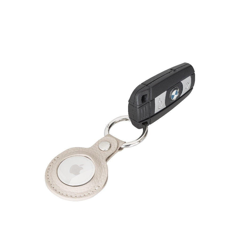 AirTag Leather Case with Key Ring by Hardiston - premium AirTag Holders