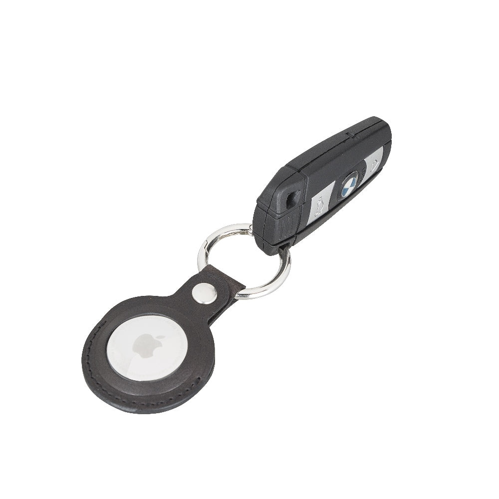AirTag Leather Case with Key Ring by Hardiston - premium AirTag Holders