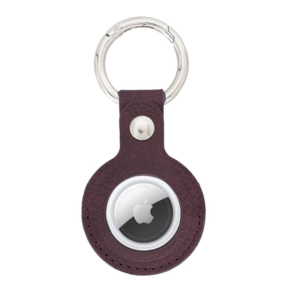 AirTag Leather Case with Key Ring by Hardiston - premium AirTag Holders