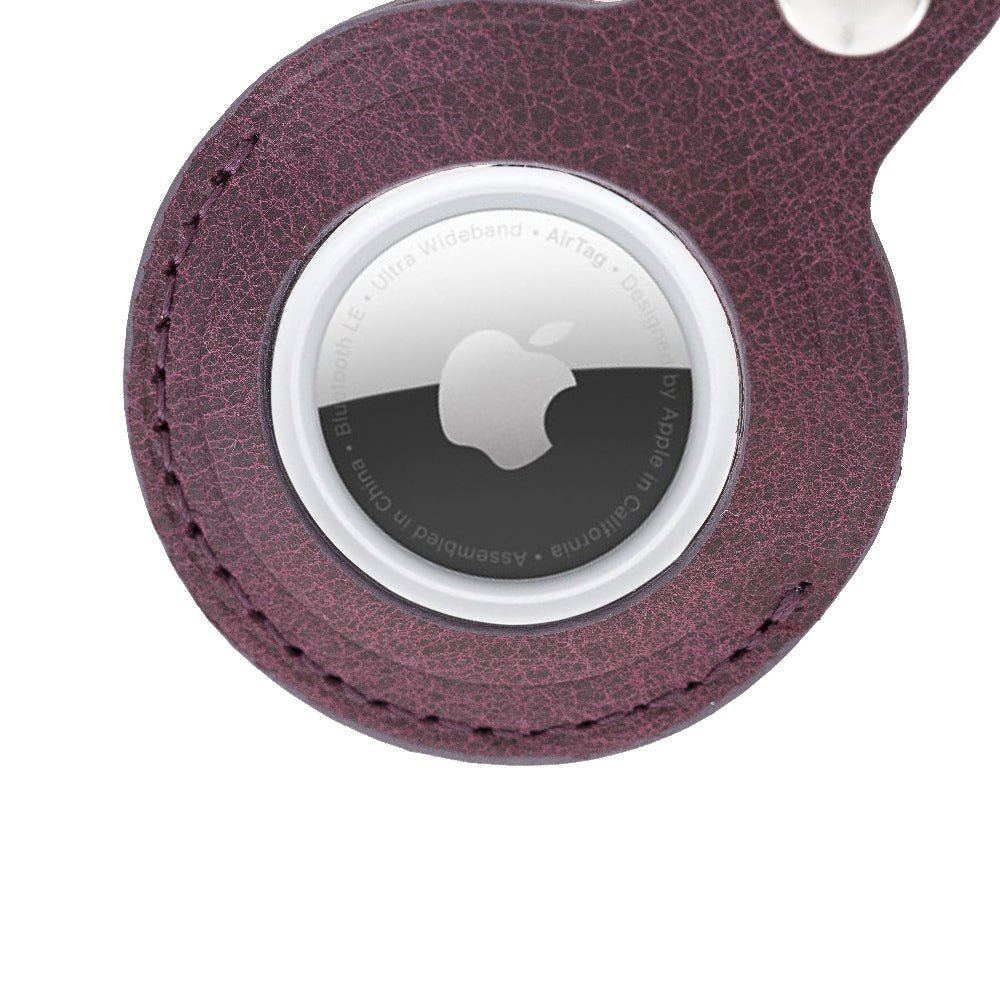 AirTag Leather Case with Key Ring by Hardiston - premium AirTag Holders