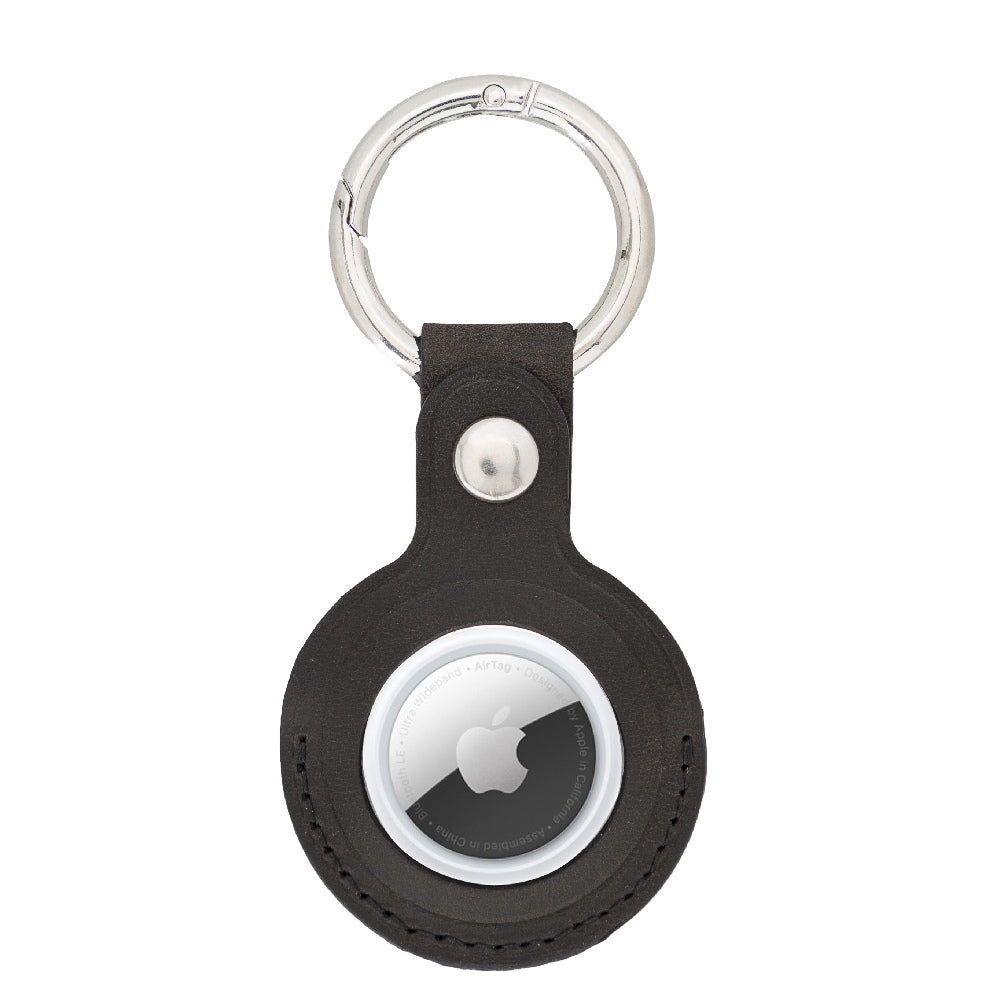 AirTag Leather Case with Key Ring by Hardiston - premium mws_apo_generated