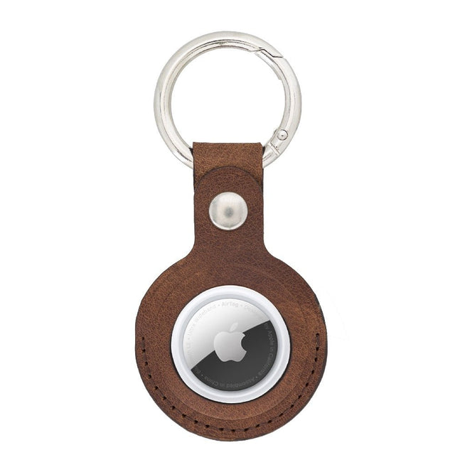 AirTag Leather Case with Key Ring by Hardiston - premium mws_apo_generated