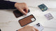 iPhone 13 Pro Max Handmade 2-in-1 High-Capacity Double-Fold Leather Wallet Case