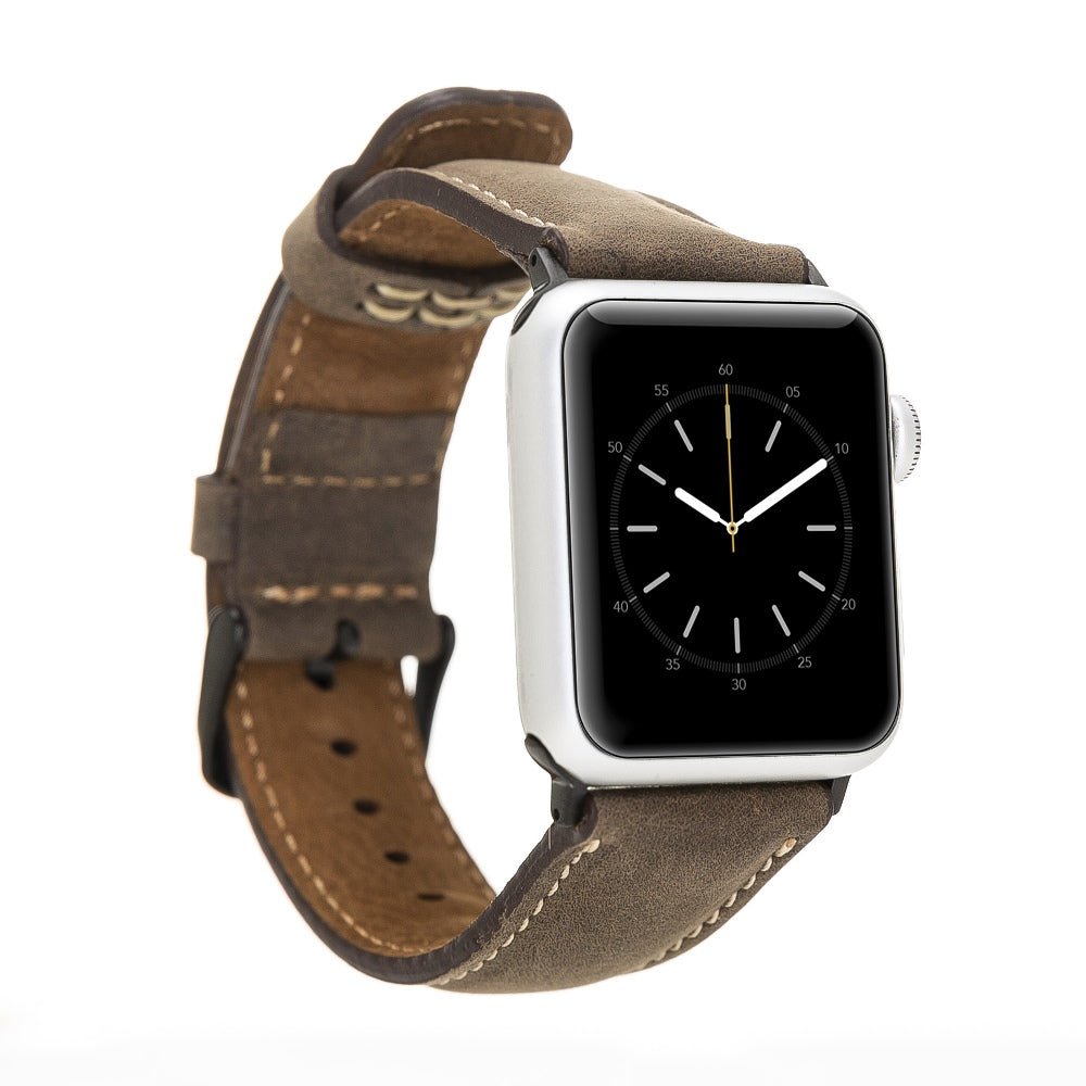 Classic Leather Band for Apple Watch by Hardiston - premium Watch Bands - Apple