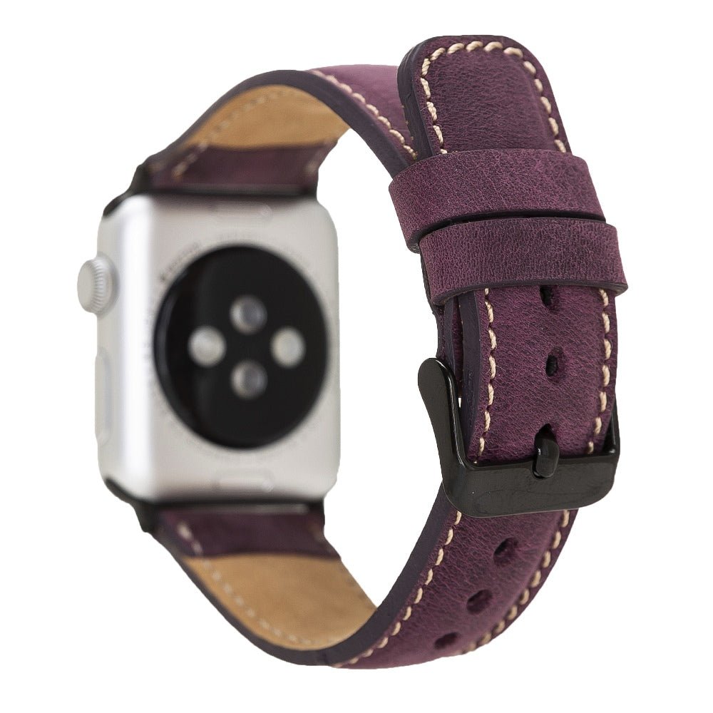 Classic Leather Band for Apple Watch by Hardiston - premium Watch Bands - Apple
